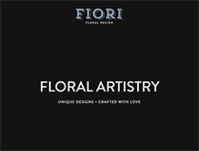 Tablet Screenshot of fiorifloral.net